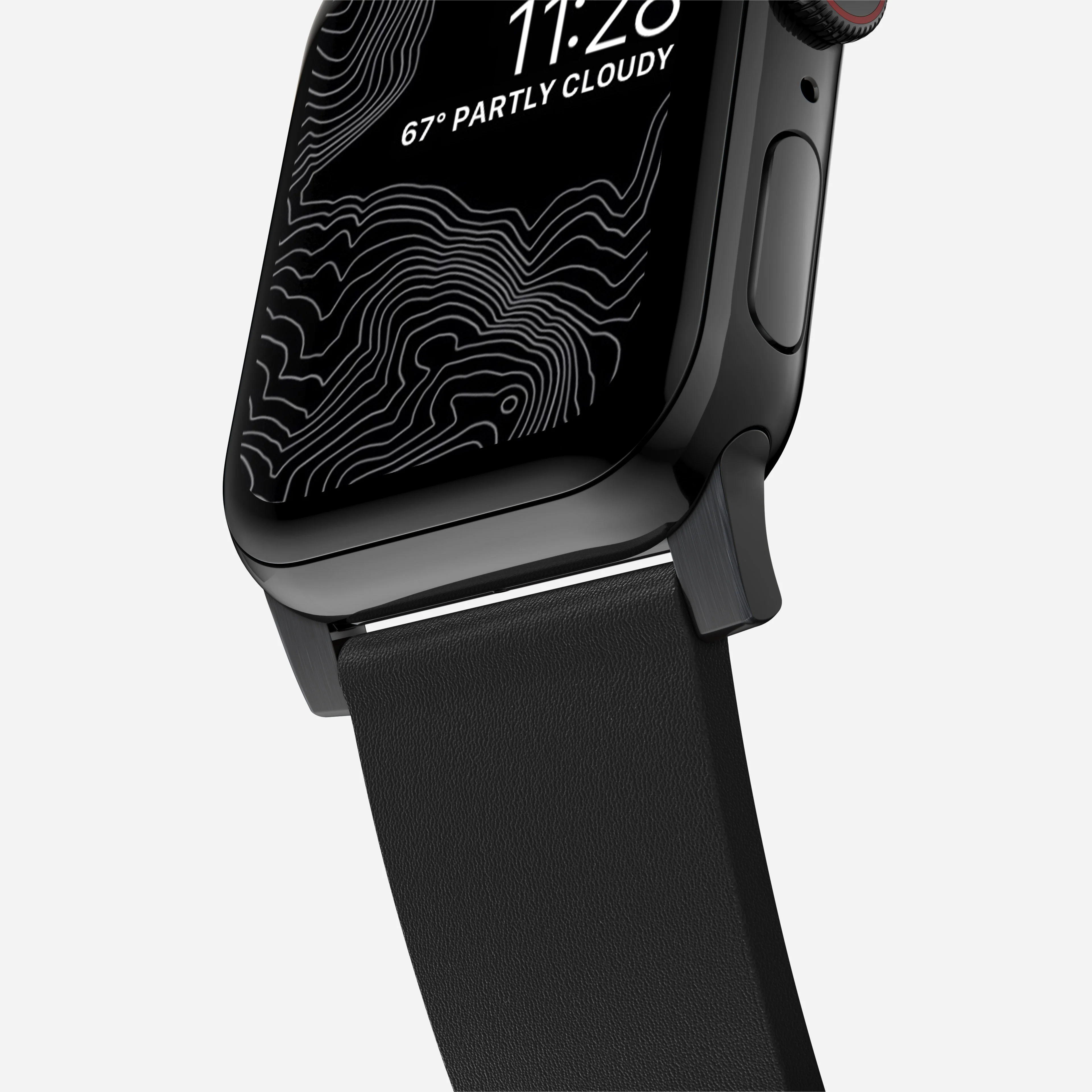 Active Band Pro - 46mm/49mm | Black Hardware | Black Active Leather - Image 5