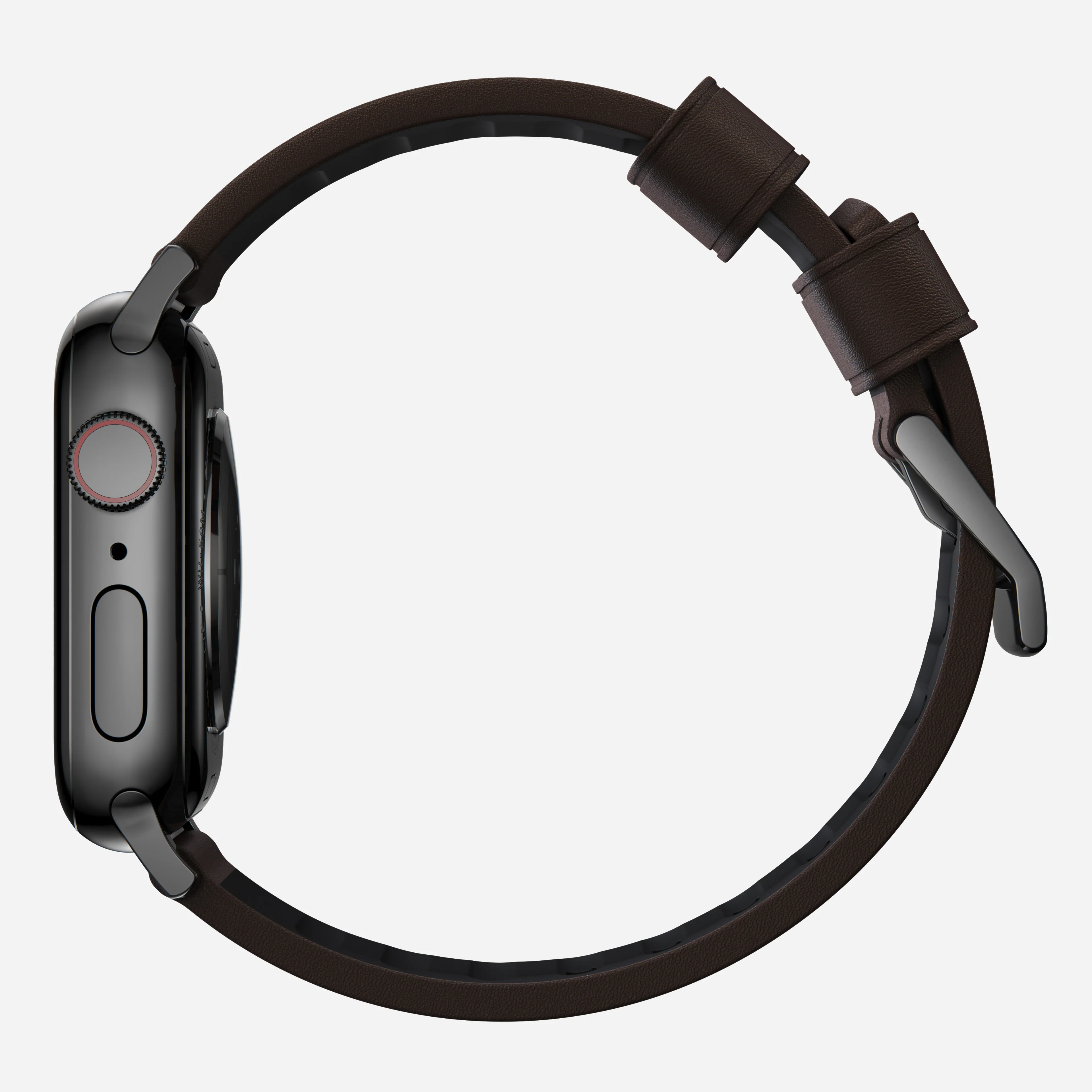Active Band Pro - 46mm/49mm | Black Hardware | Classic Brown Active Leather - Image 4