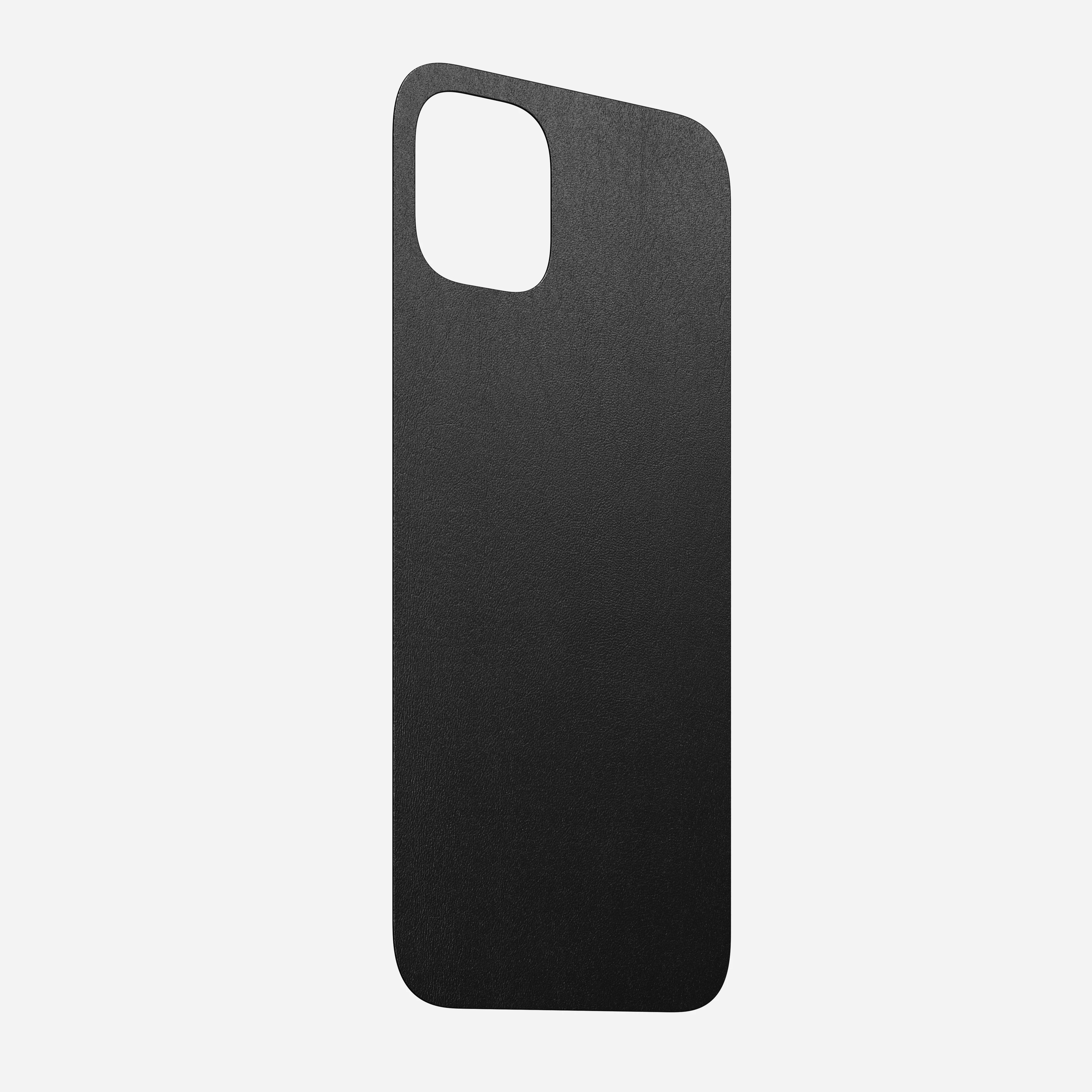 Leather iPhone Skin - iPhone 12 | Black | Horween - Image 4