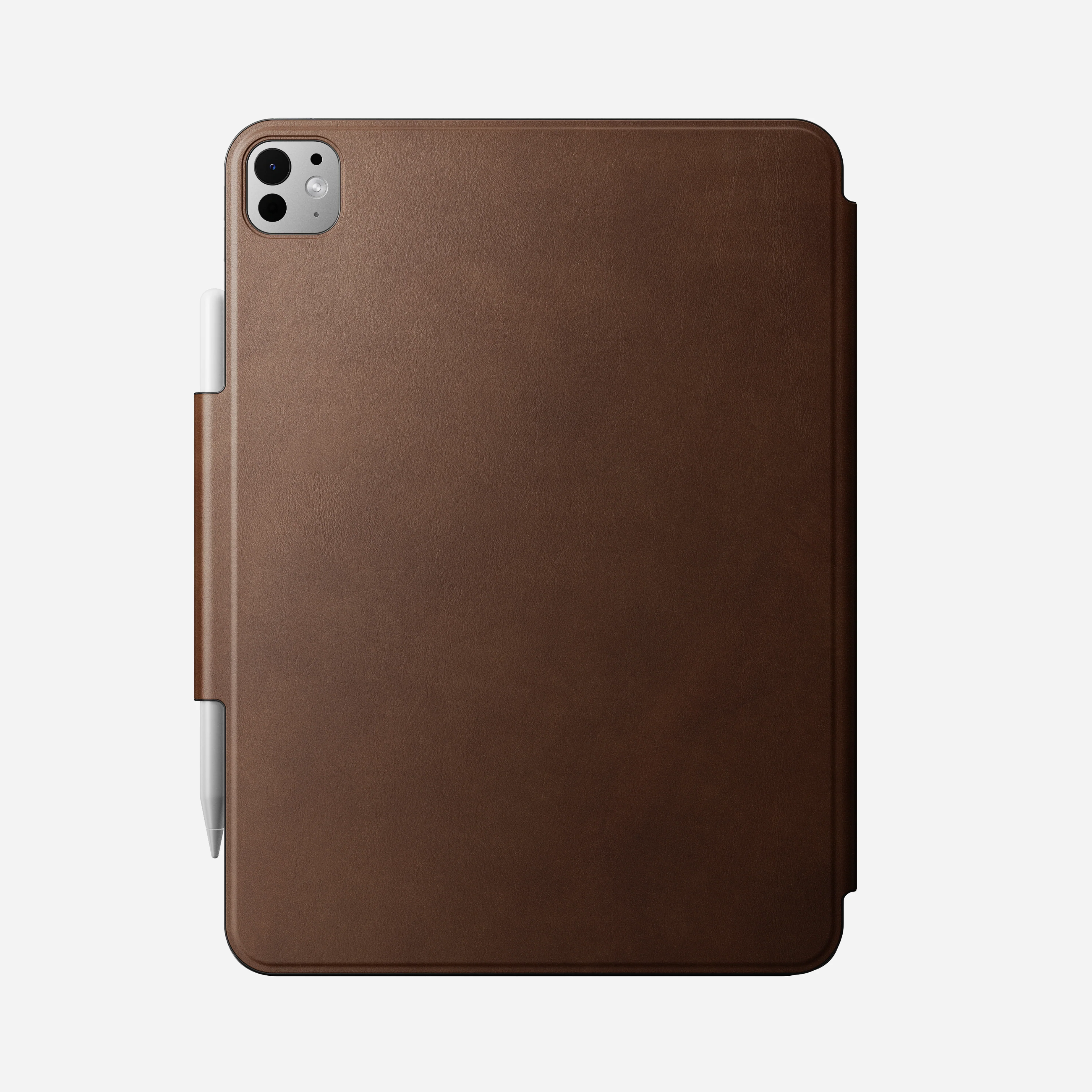 Leather Folio - M4 & M5 iPad 11 inch | Brown | Nomad Leather | Apple Pencil - Image 3