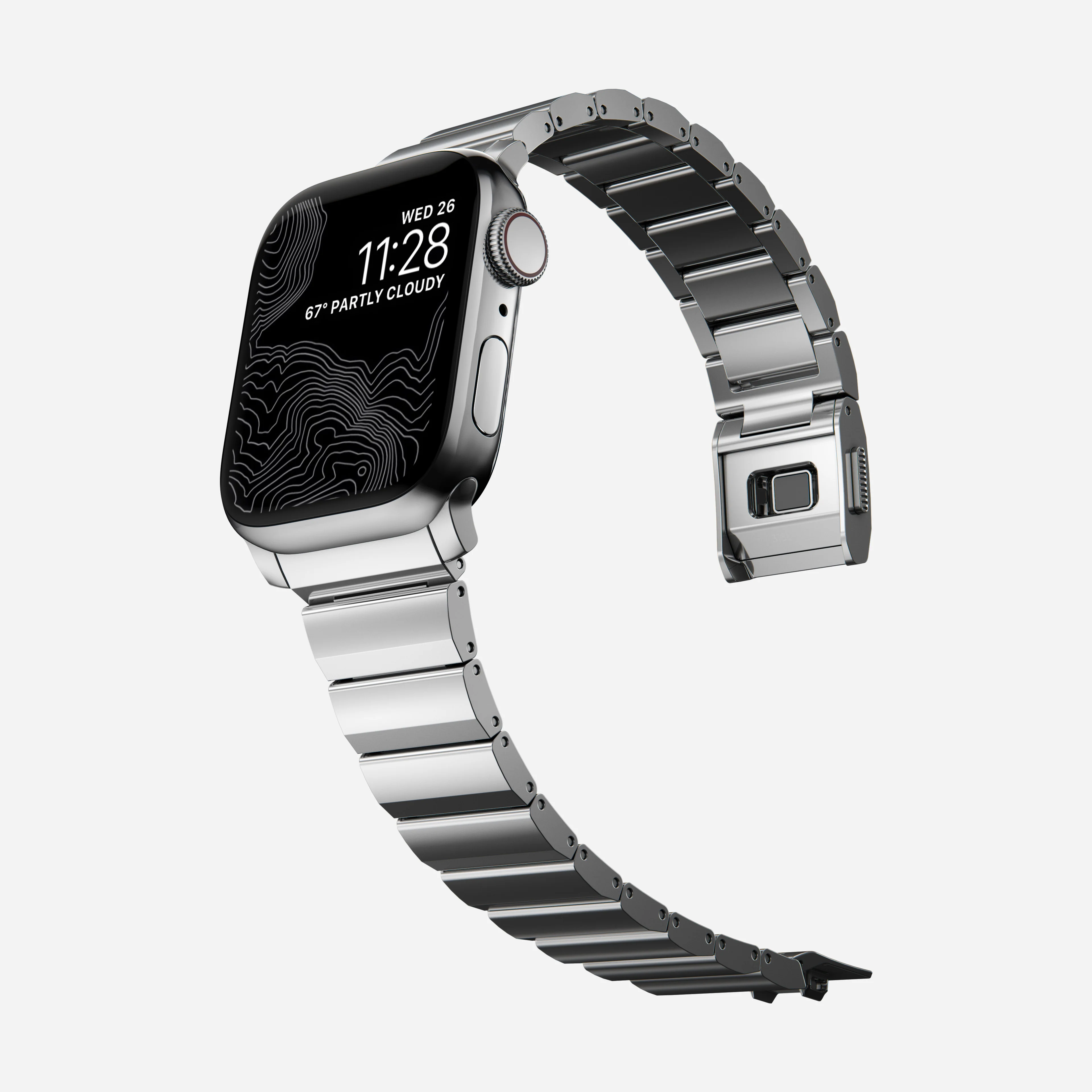 Steel Band - 41mm/42mm | Silver Hardware - Image 10