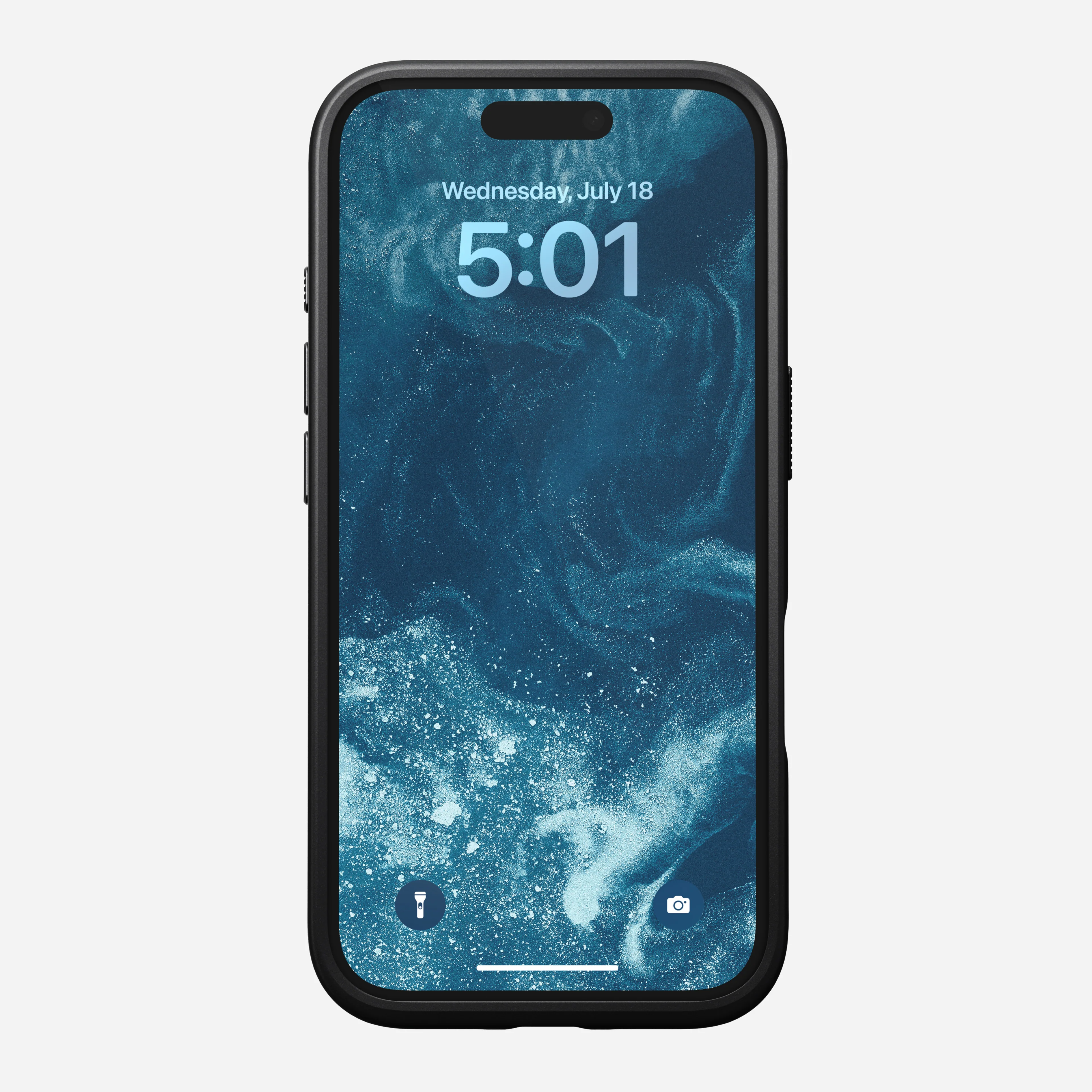 Modern Leather Case - iPhone 16 | Black | Nomad Leather - Image 5