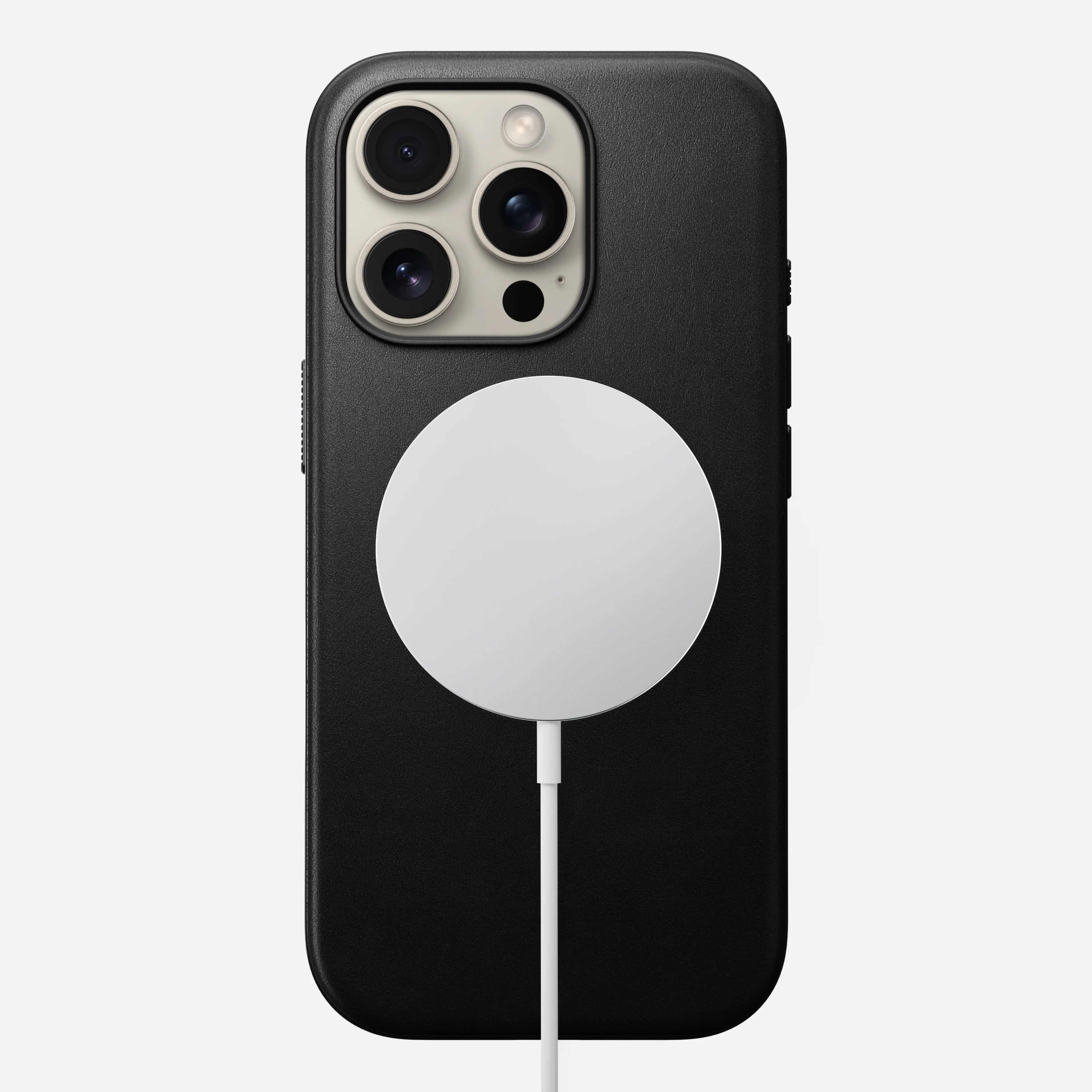 Modern Leather Case - iPhone 16 Pro | Black | Nomad Leather - Image 3