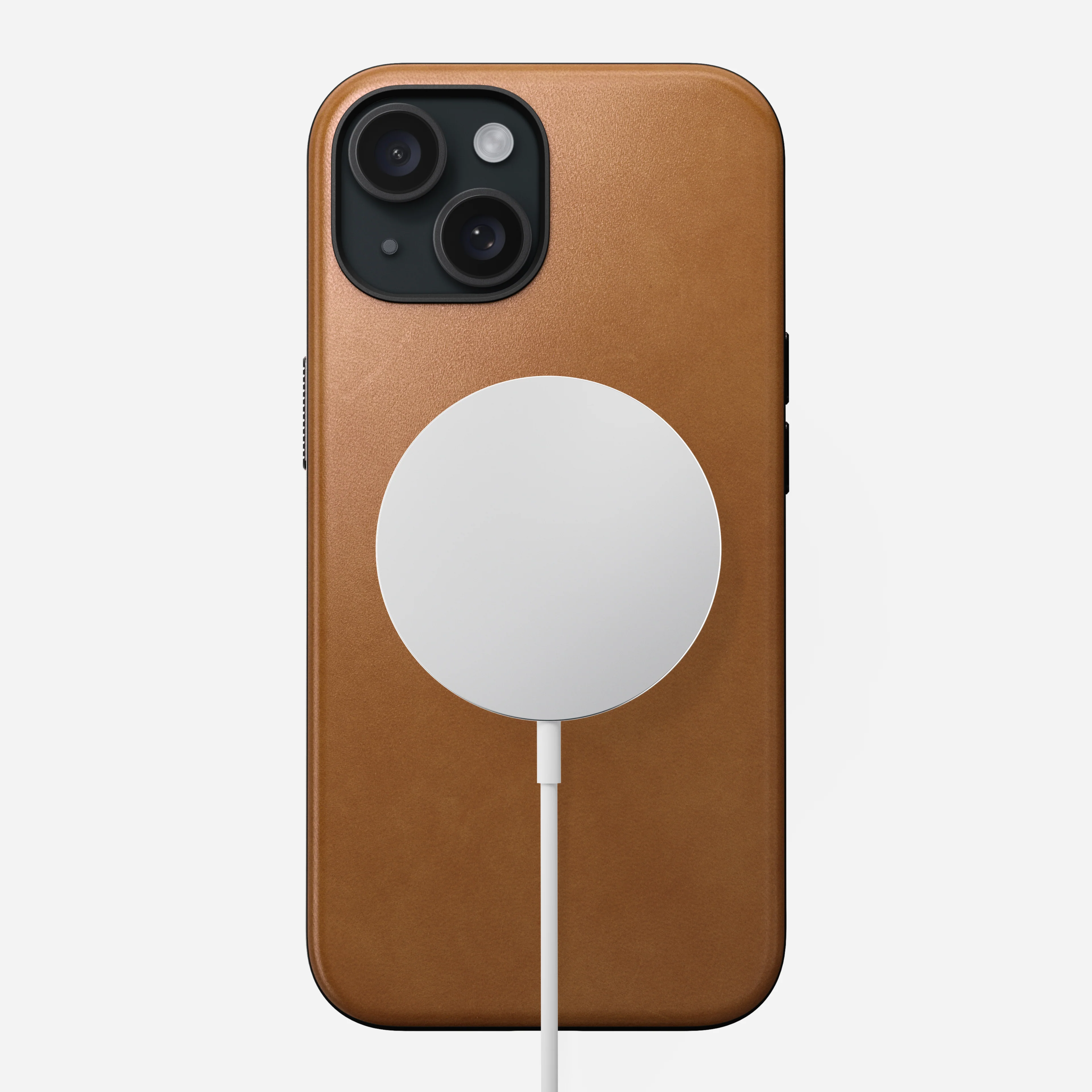Modern Leather Case - iPhone 15 | English Tan-C | Nomad Leather - Image 2