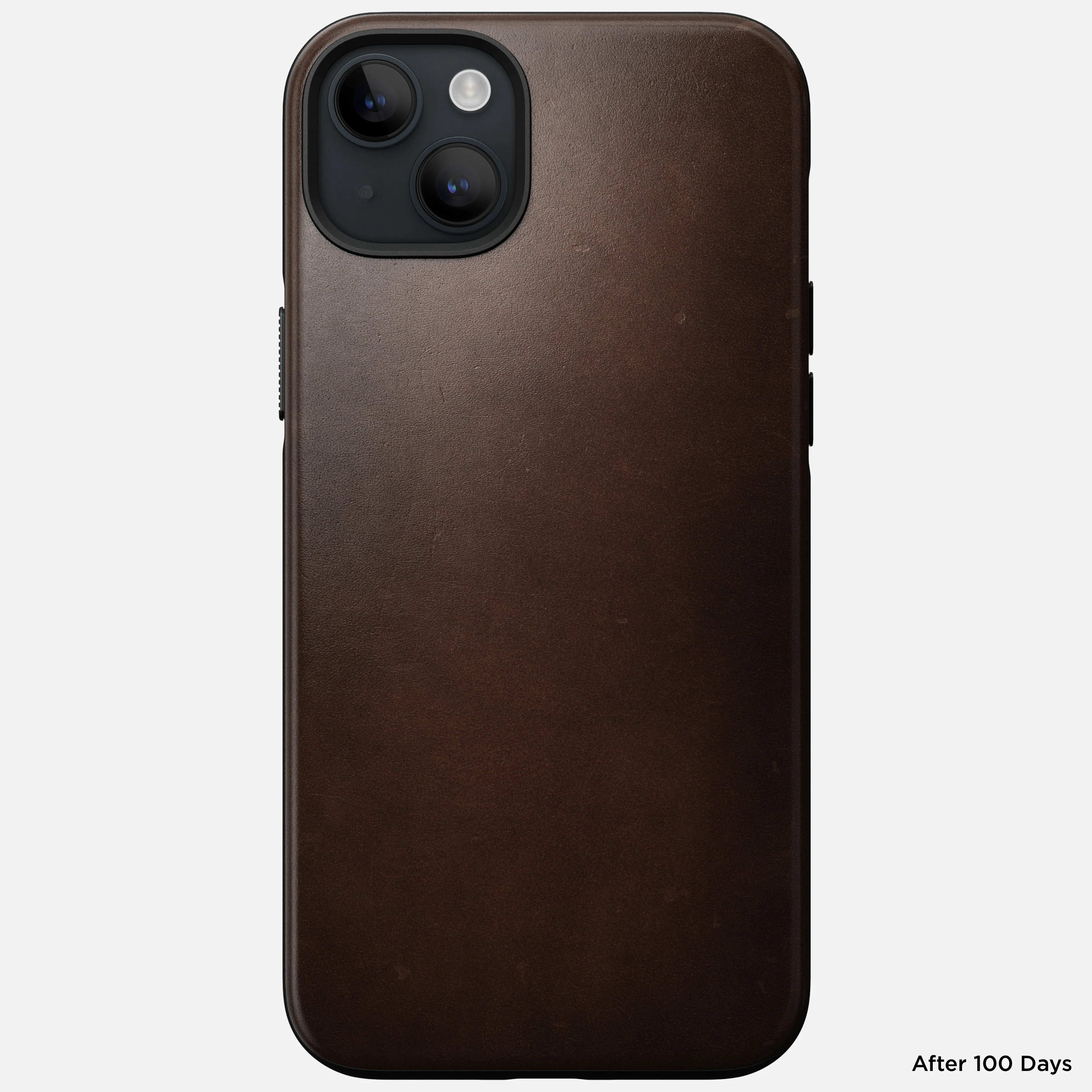 Modern Leather Case - iPhone 14 Plus | Rustic Brown | Horween - Image 3
