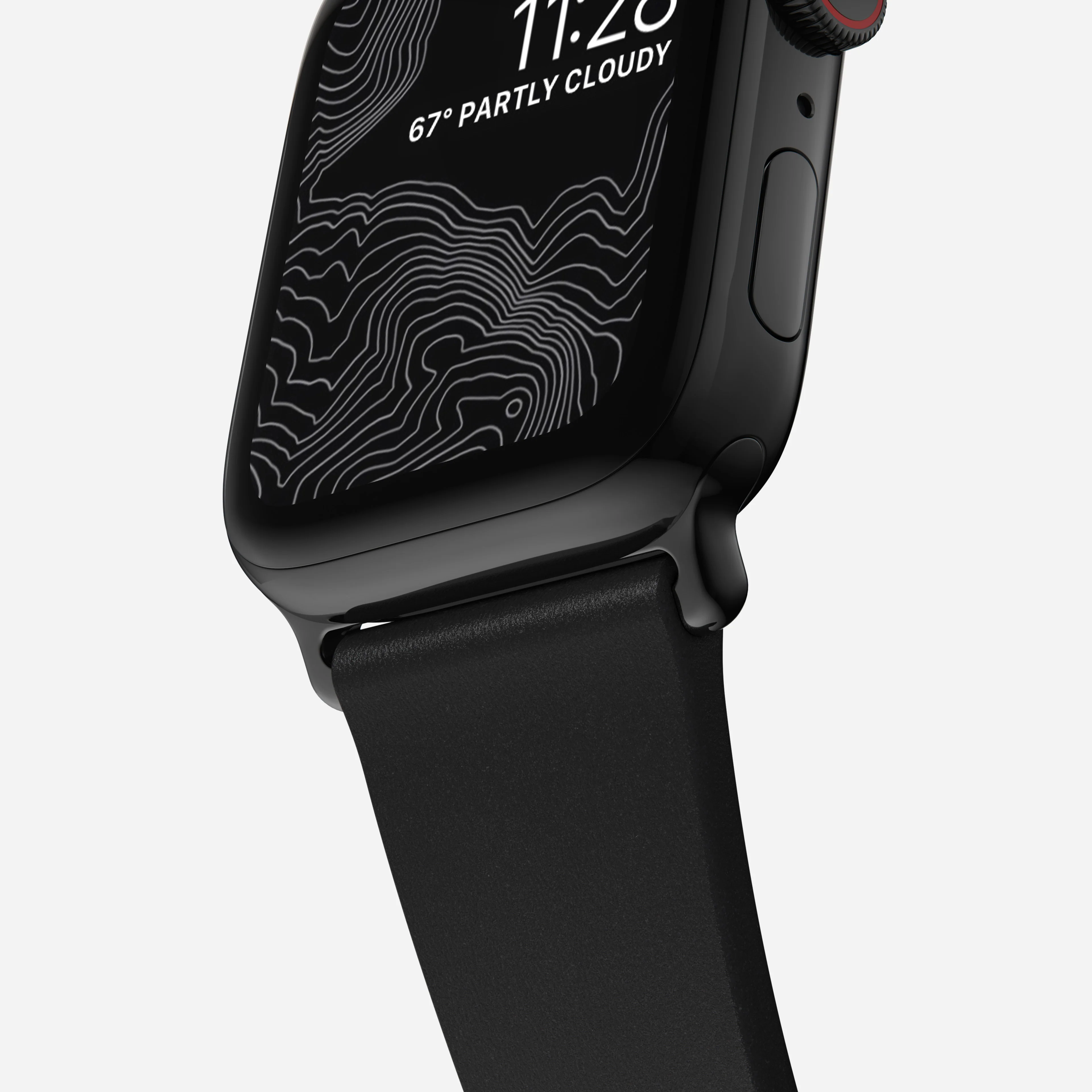 Modern Slim Band - 41mm/42mm | Black Hardware | Black | Horween - Image 4