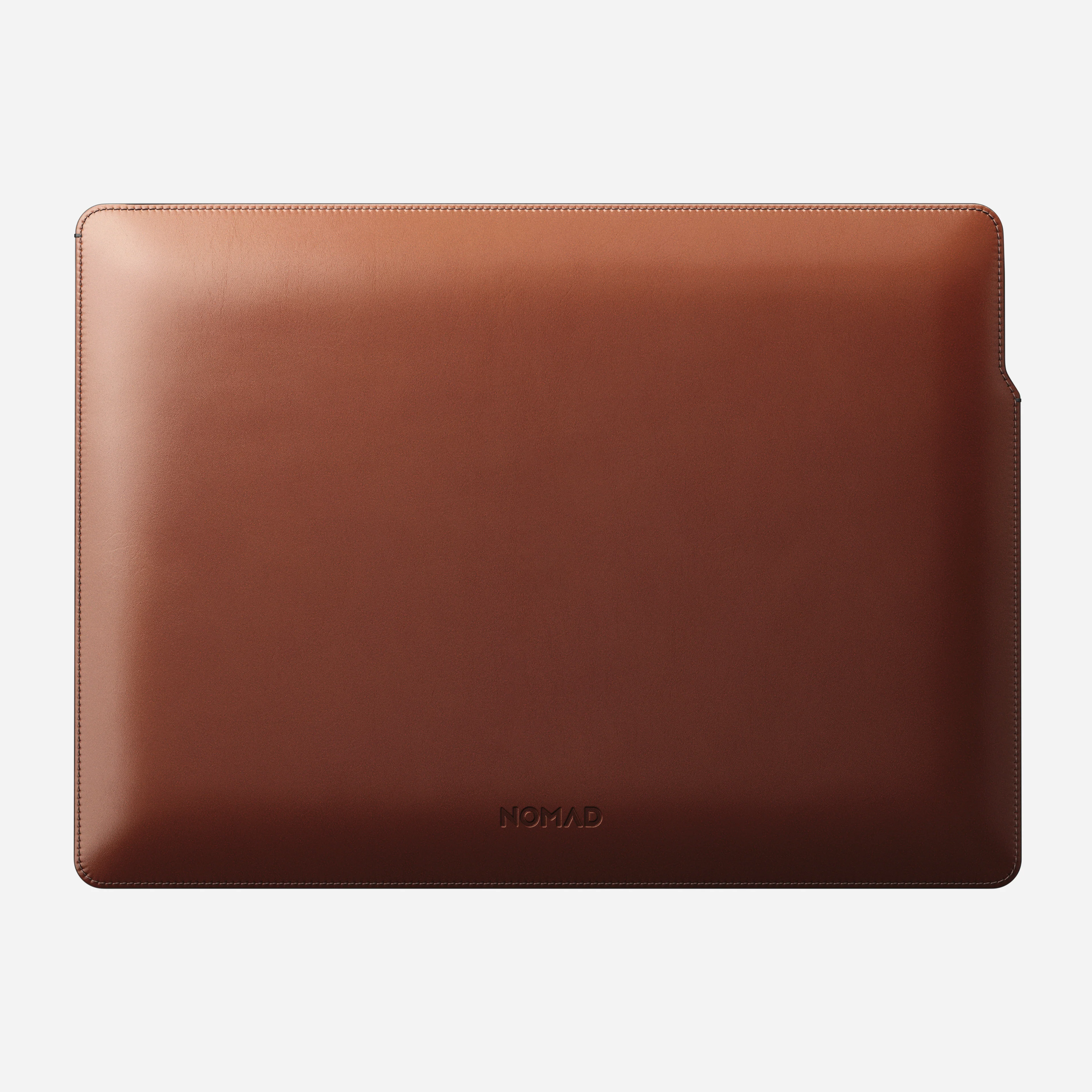 Open Box /// MacBook Sleeve - 16 Inch | Nomad Leather | English Tan