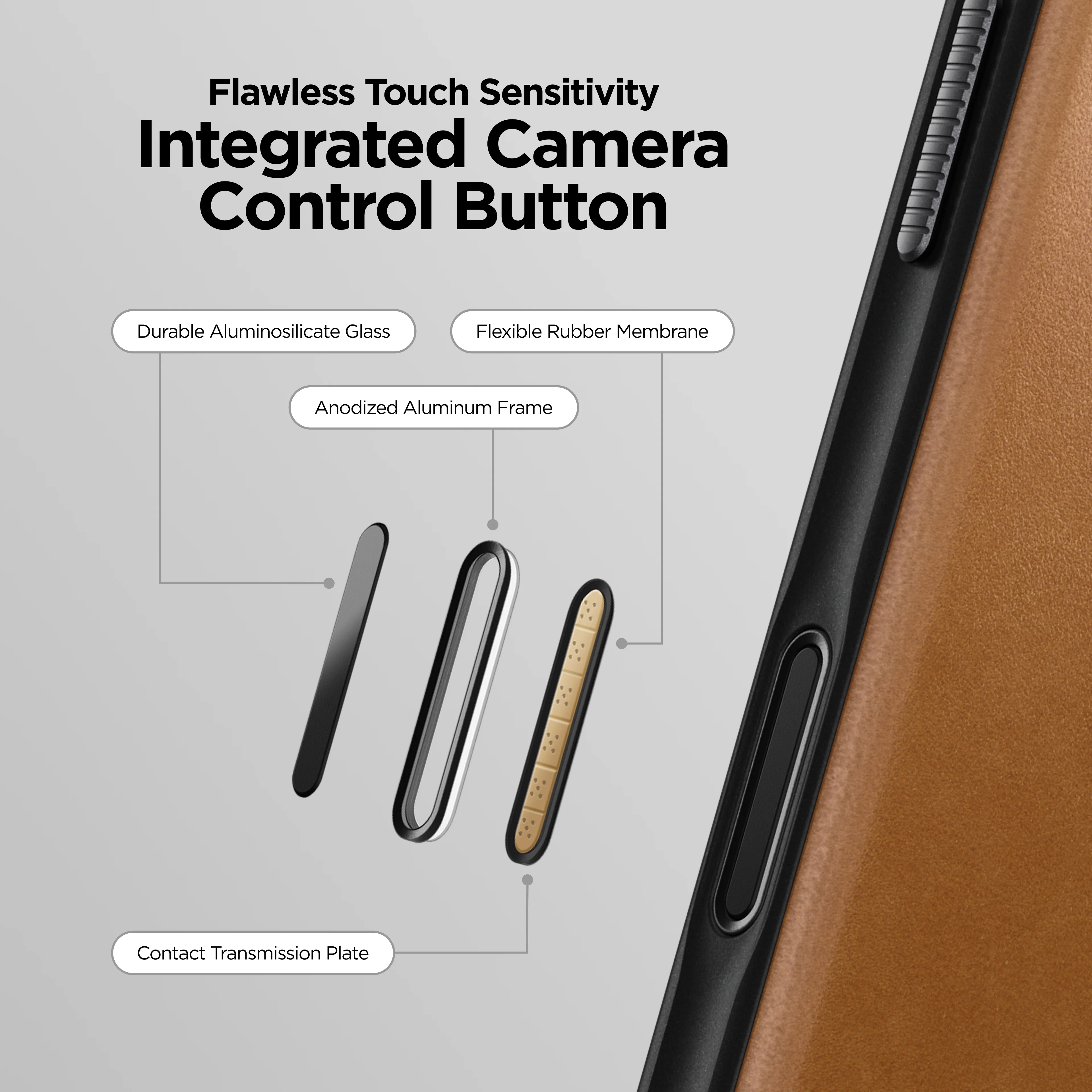 Open Box /// Modern Leather Case - iPhone 17 Pro | English Tan-C | Nomad Leather - Image 7