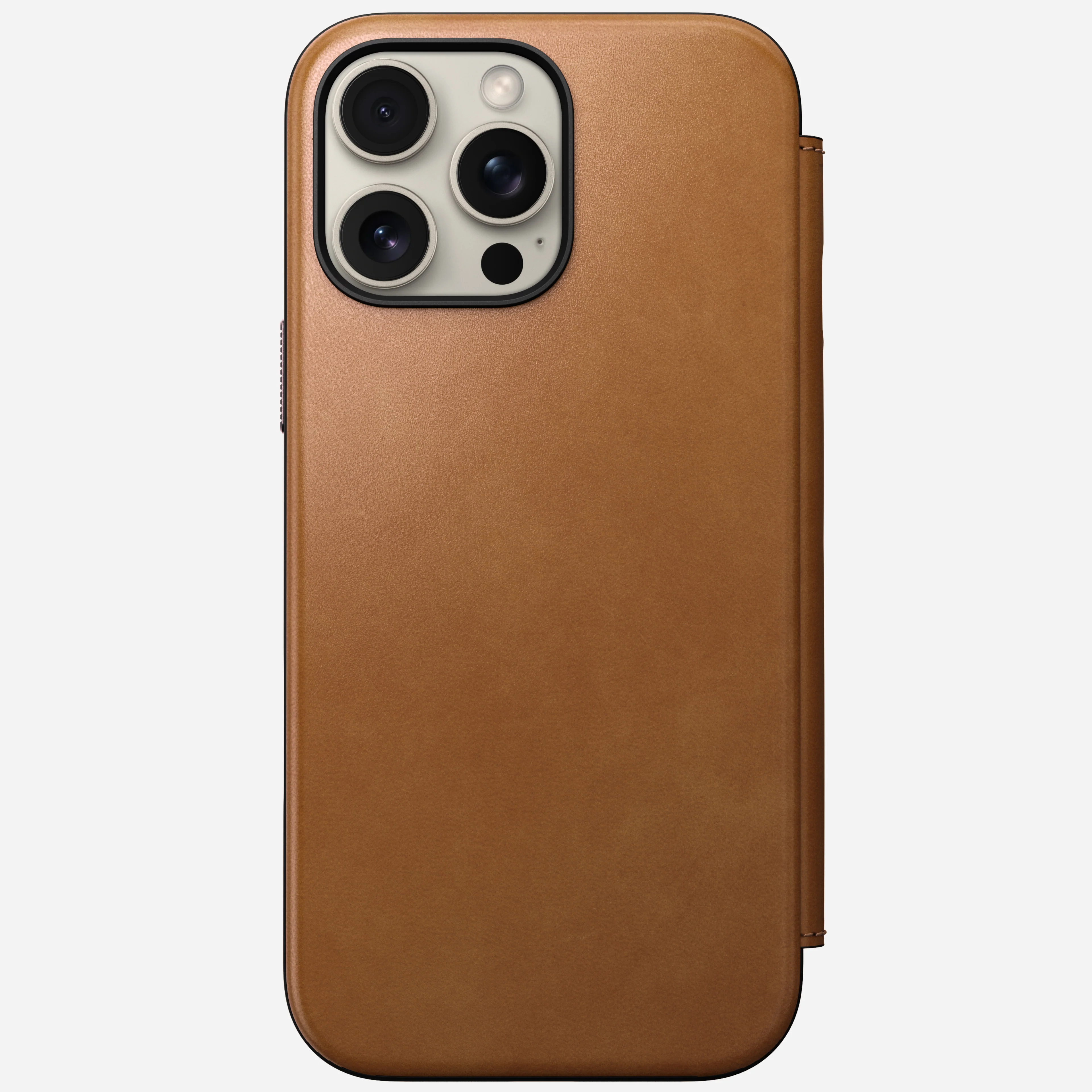 Open Box /// Modern Leather Folio - iPhone 16 Pro Max | English Tan-C | Nomad Leather