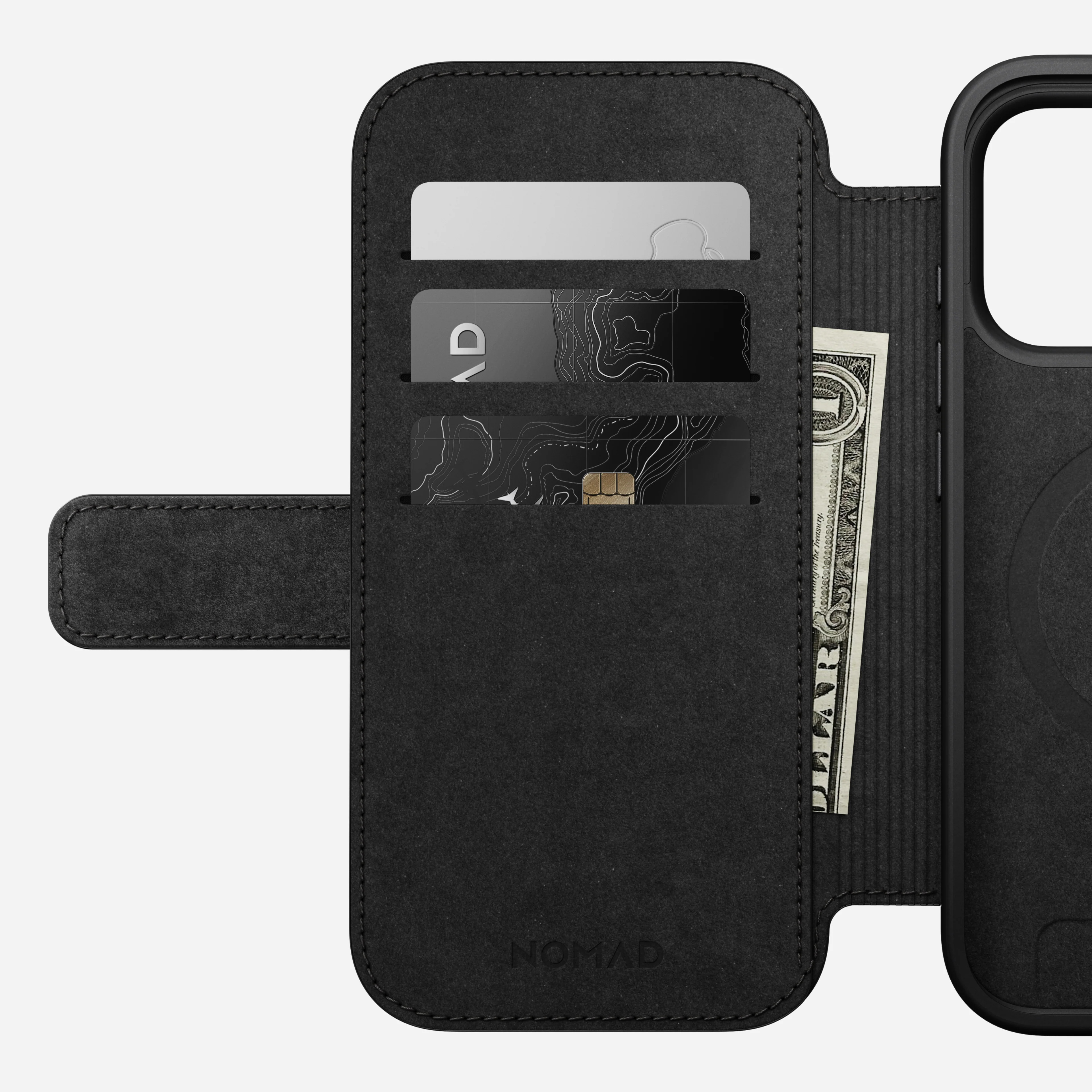 Open Box /// Modern Leather Folio - iPhone 17 Pro | Brown | Nomad Leather - Image 6