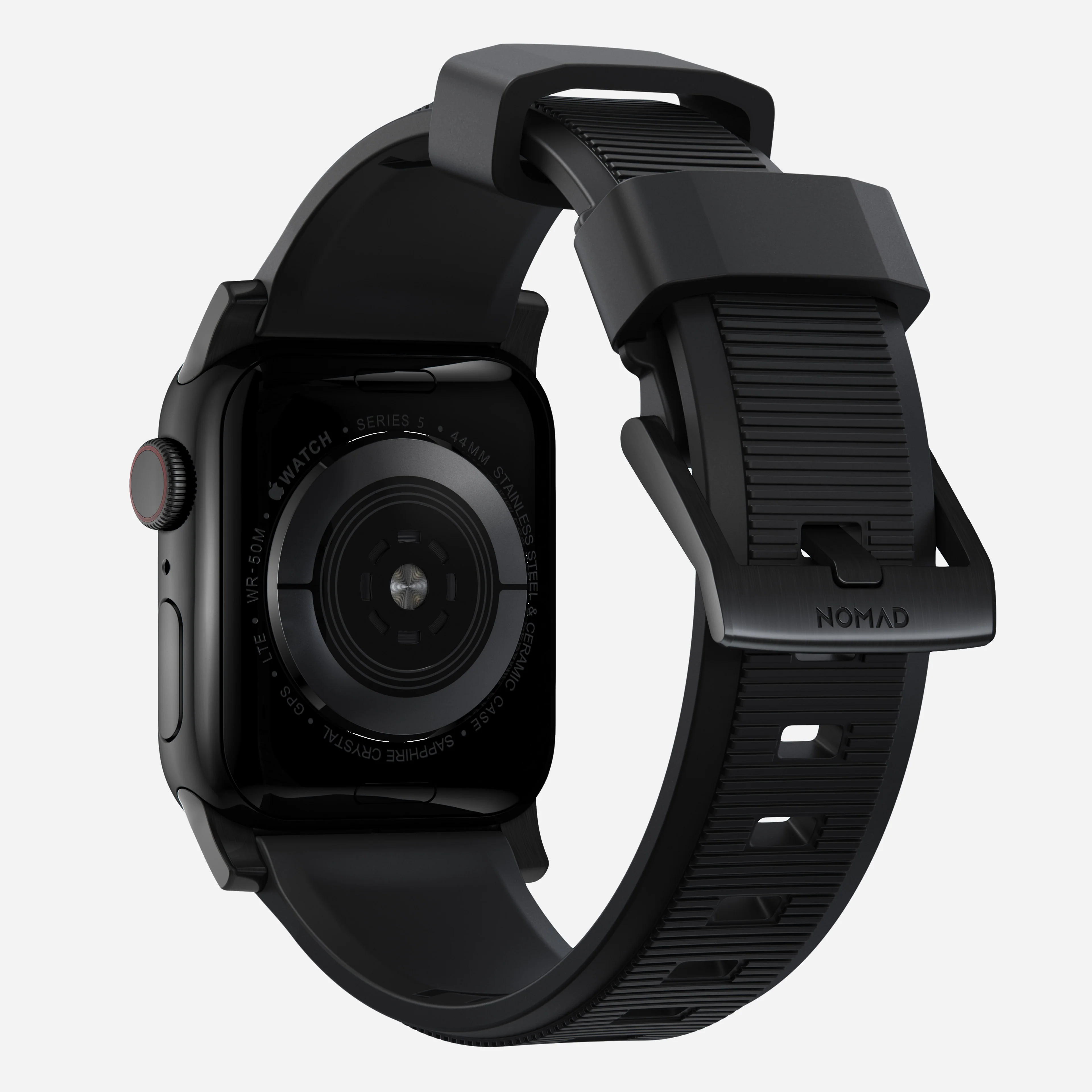 Rugged Band - 46mm/49mm | Black Hardware | Black - Image 3