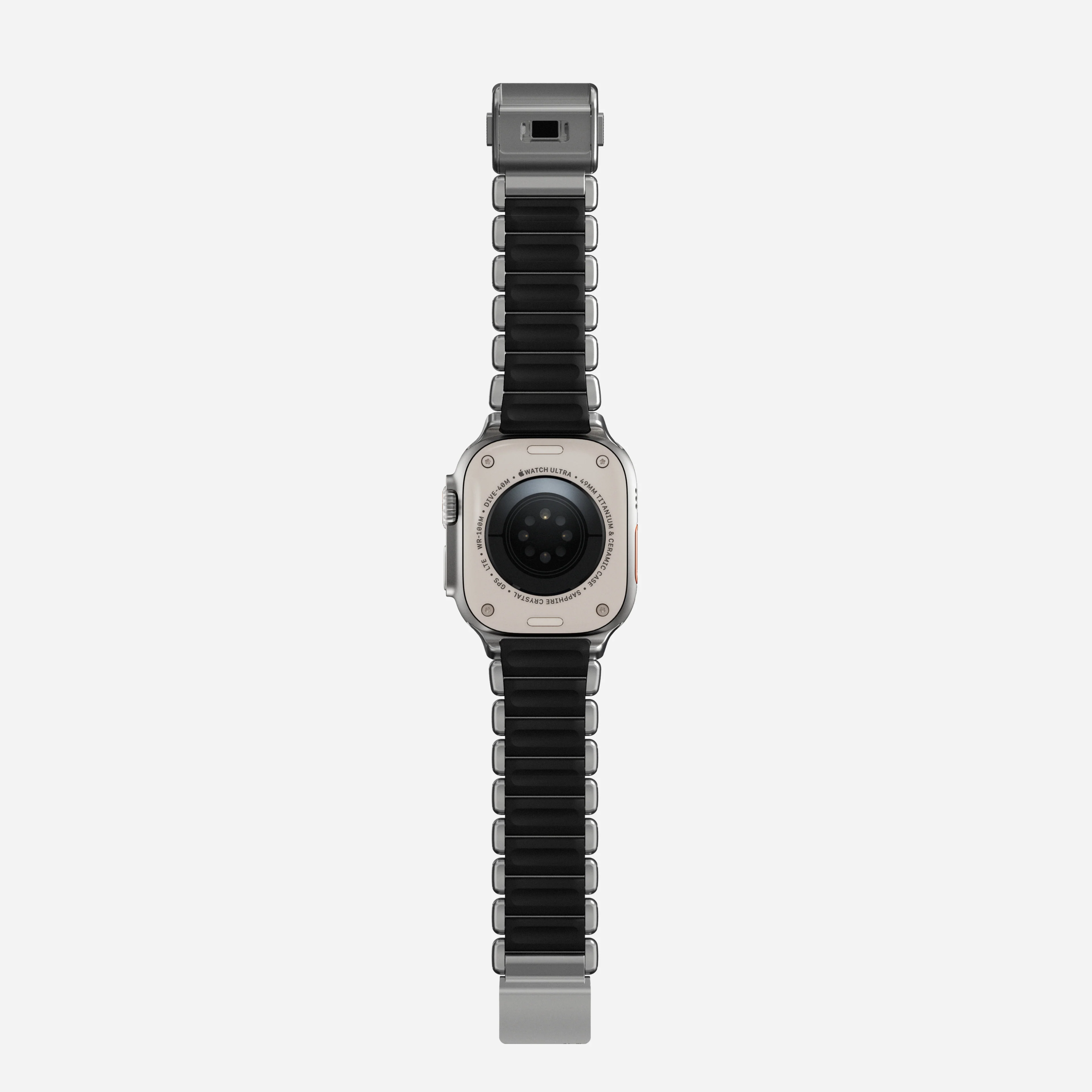 Stratos Band - 49mm | Natural Titanium | Black FKM - Image 11