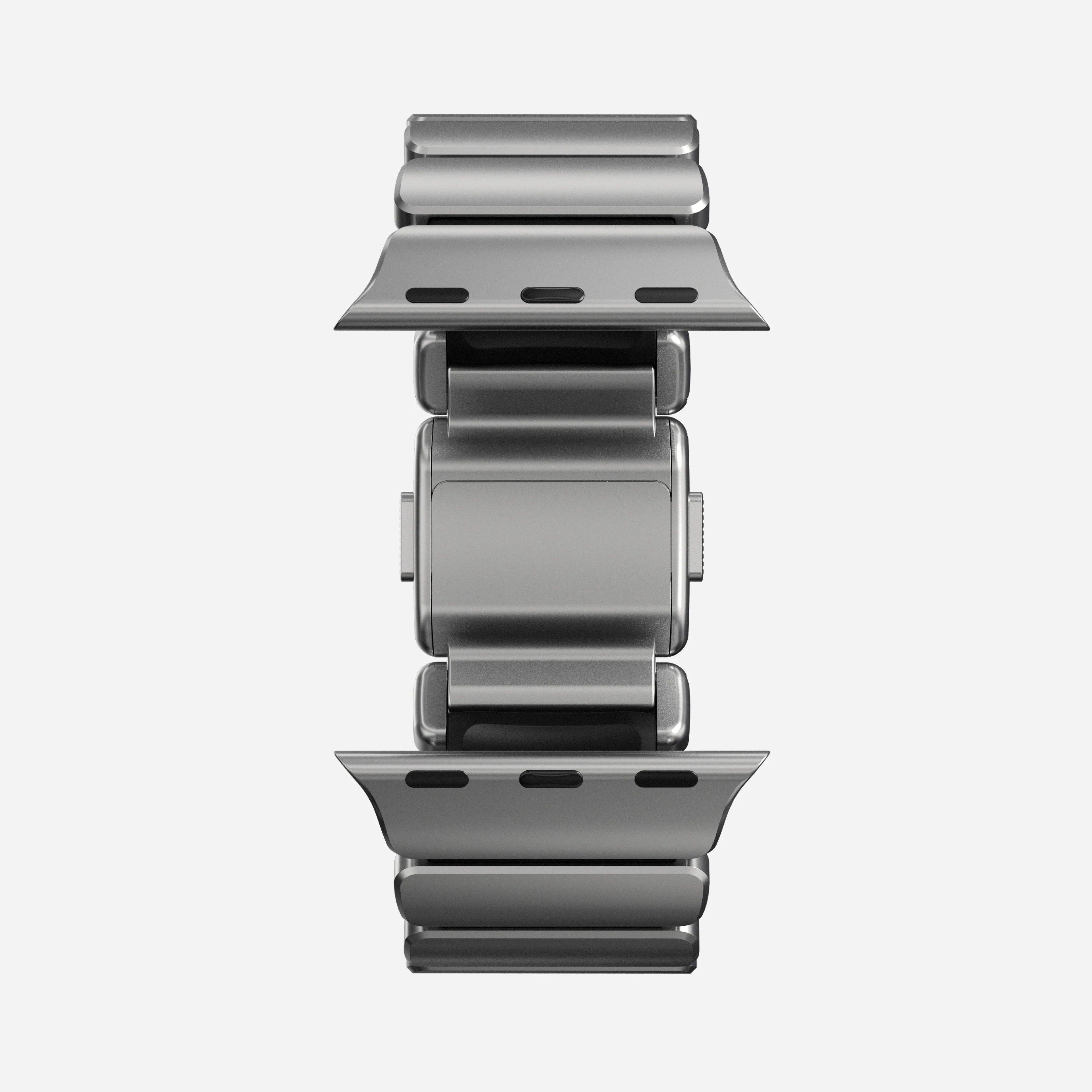Stratos Band - 49mm | Natural Titanium | Black FKM - Image 12