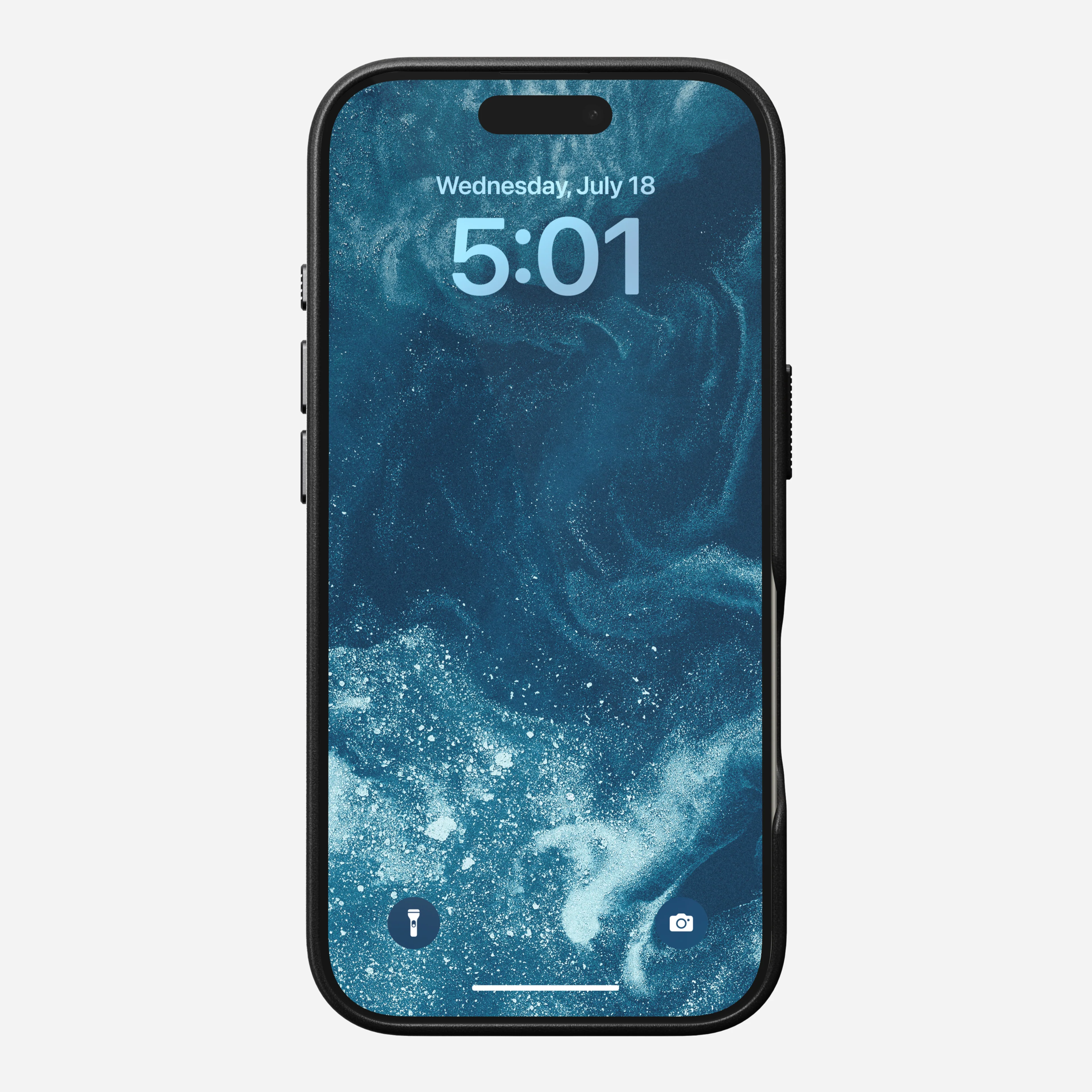 Traditional Leather Case - iPhone 16 Pro | Black | Nomad Leather - Image 5